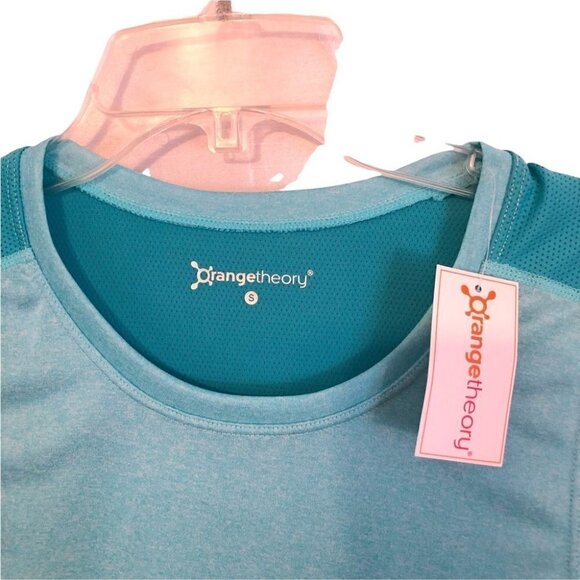 NWT Orangetheory Mens  Sm Tank Top Heathered Teal - Picture 3 of 11